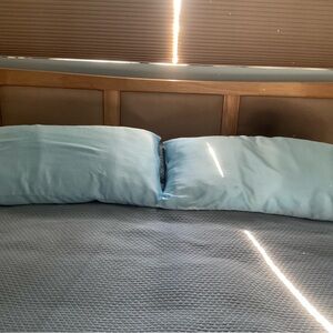 Silk Pillowcase Set- Pretty Blue - King Size